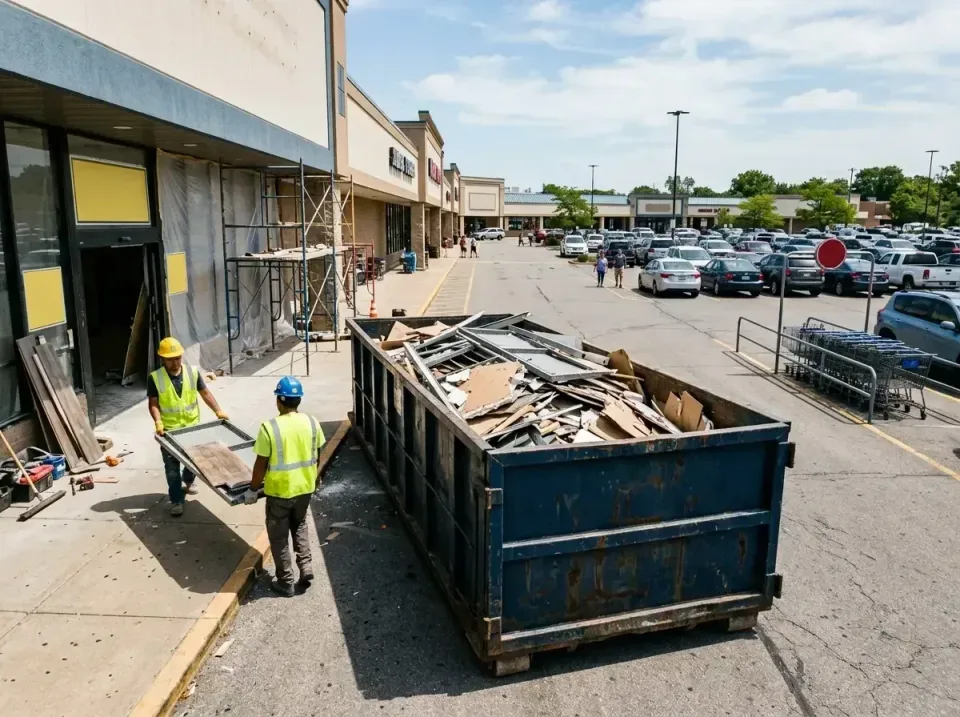 retail-store-renovation-debris-003 — frequently asked questions, Roll-off Dumpster Rentals in Norton Shores, MI